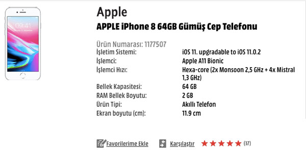 Meraklısı İçin iPhone 8 ve Özellikleri