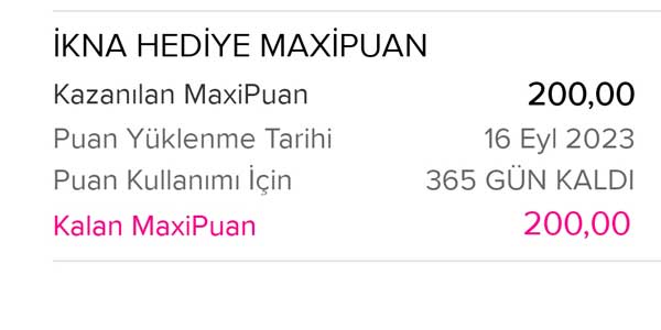 Kredi kartı kapatmama sözüne 350₺ maximum advantage